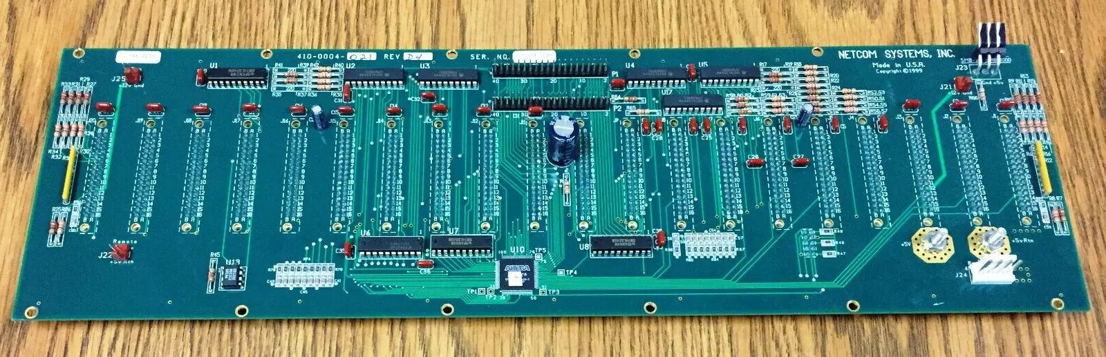 Netcom Systems 410-0004-021 Rev. D4 Backplane Board