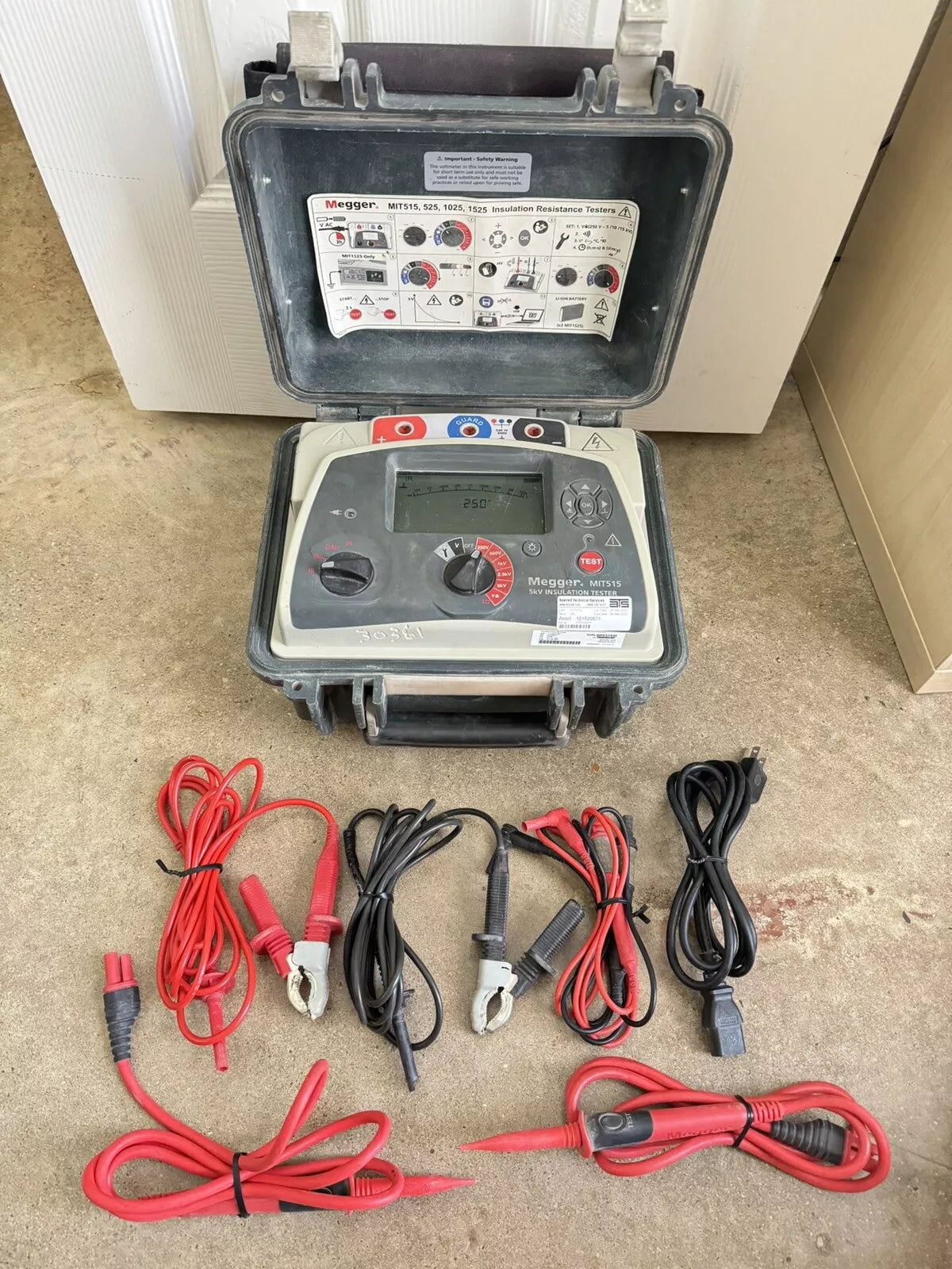 MEGGER MIT515 5kV Insulation Resistance Tester (Calibrated 2023)