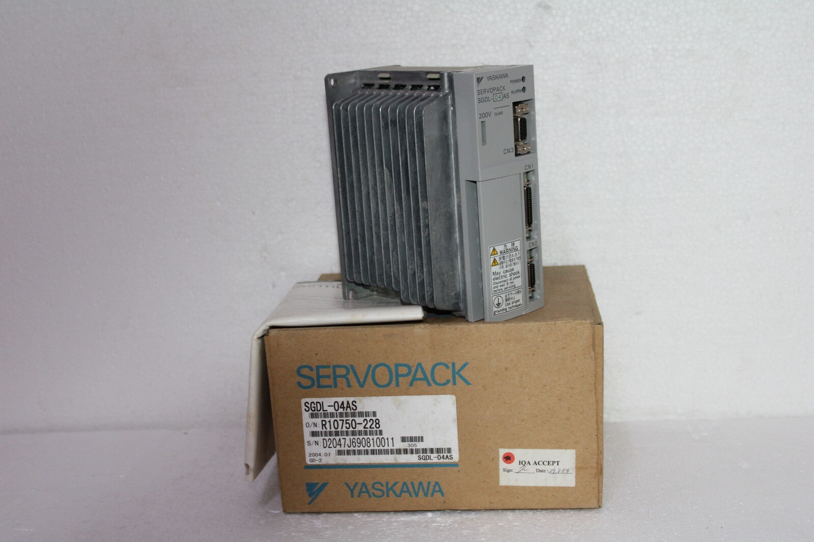 SGDL-04AS Servopack 400W by Yaskawa