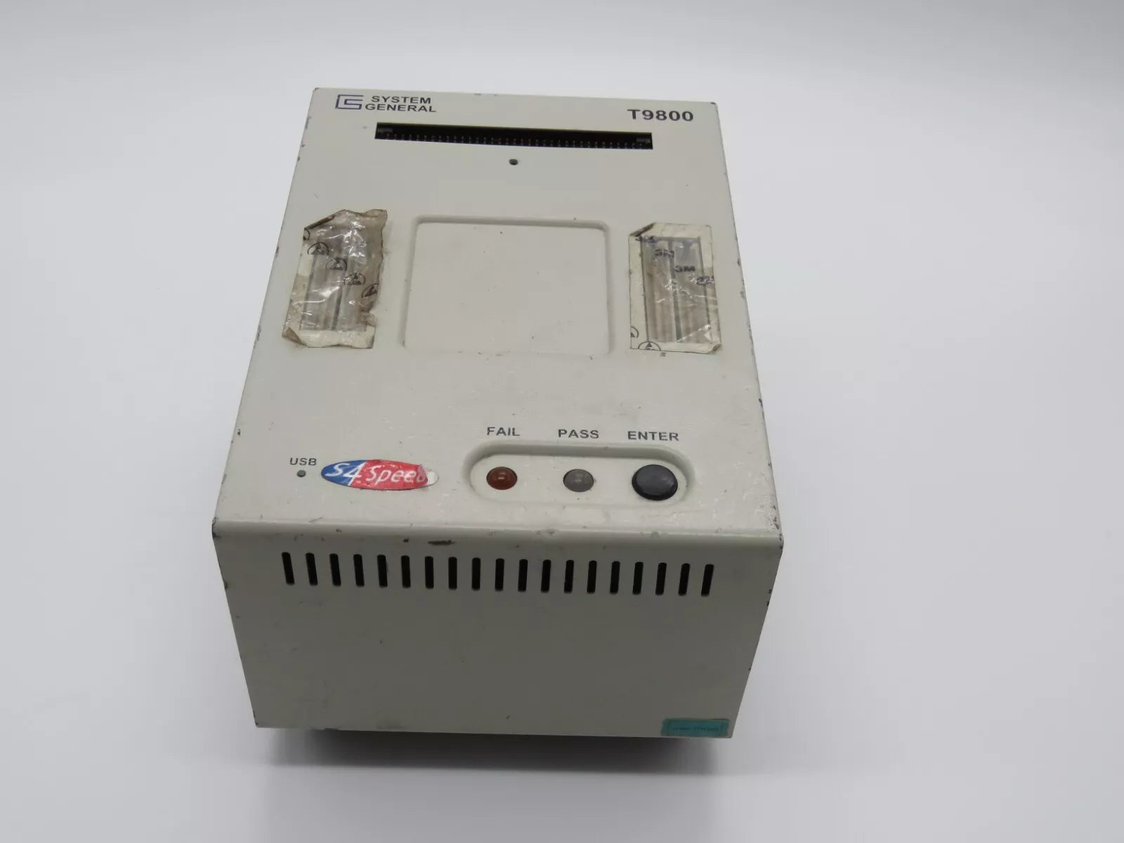 System General T9800 Device Programmer Input 100-200VAC 50-60HZ 1.2A