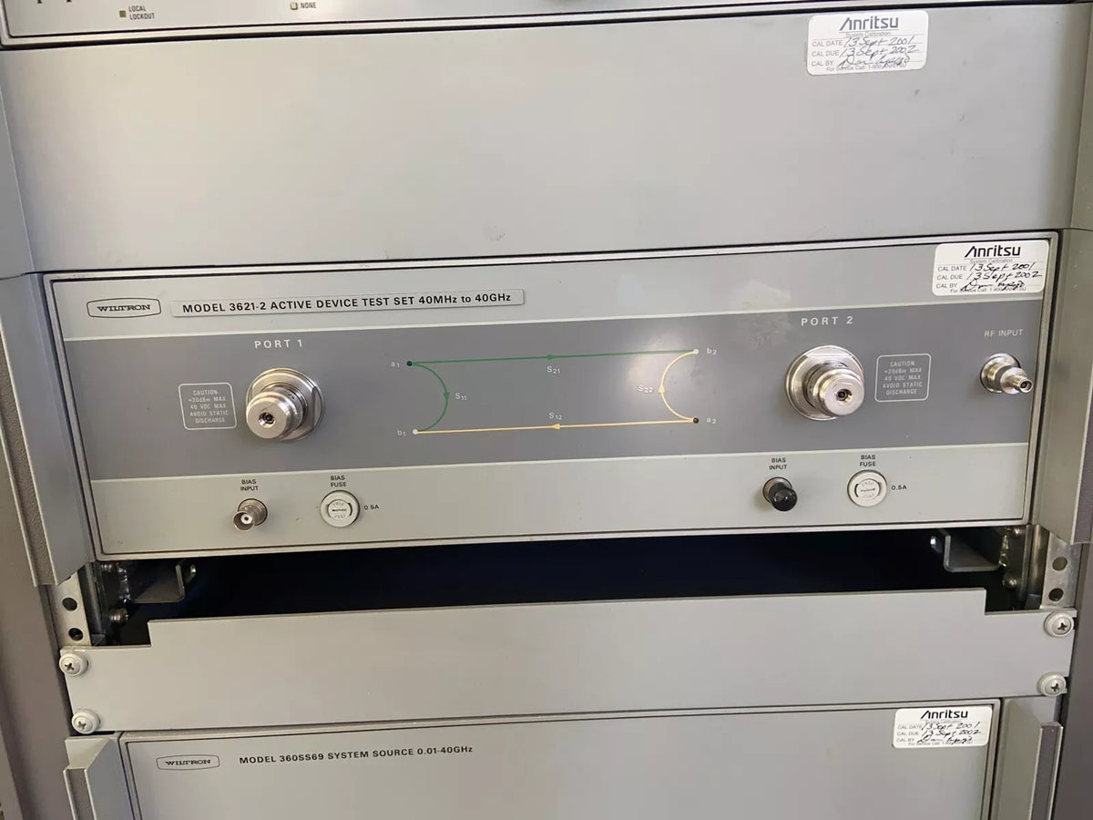 Wiltron Anritsu 360 10 MHz-40 GHz VNA System