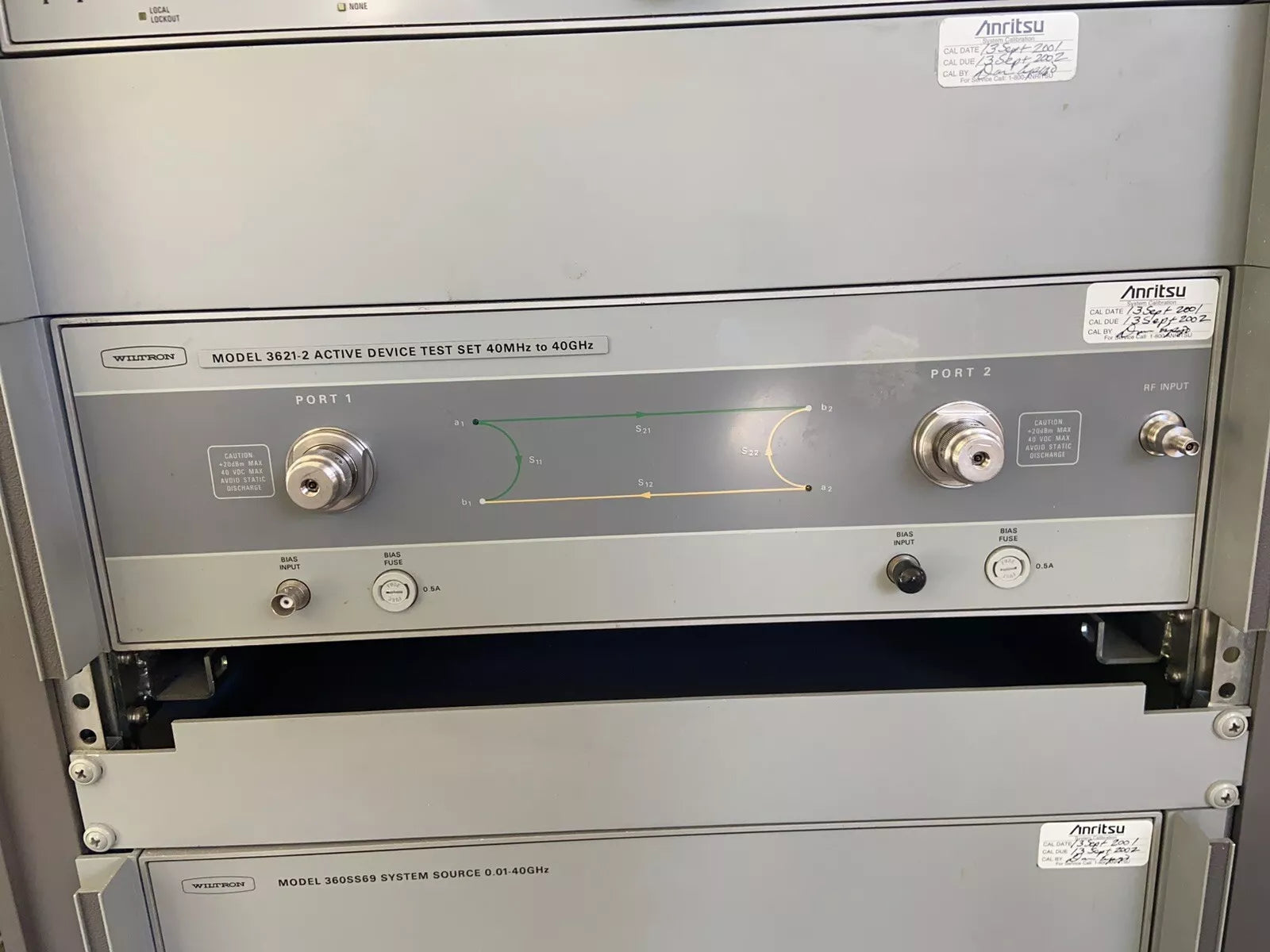Wiltron Anritsu 360 10 MHz-40 GHz VNA System