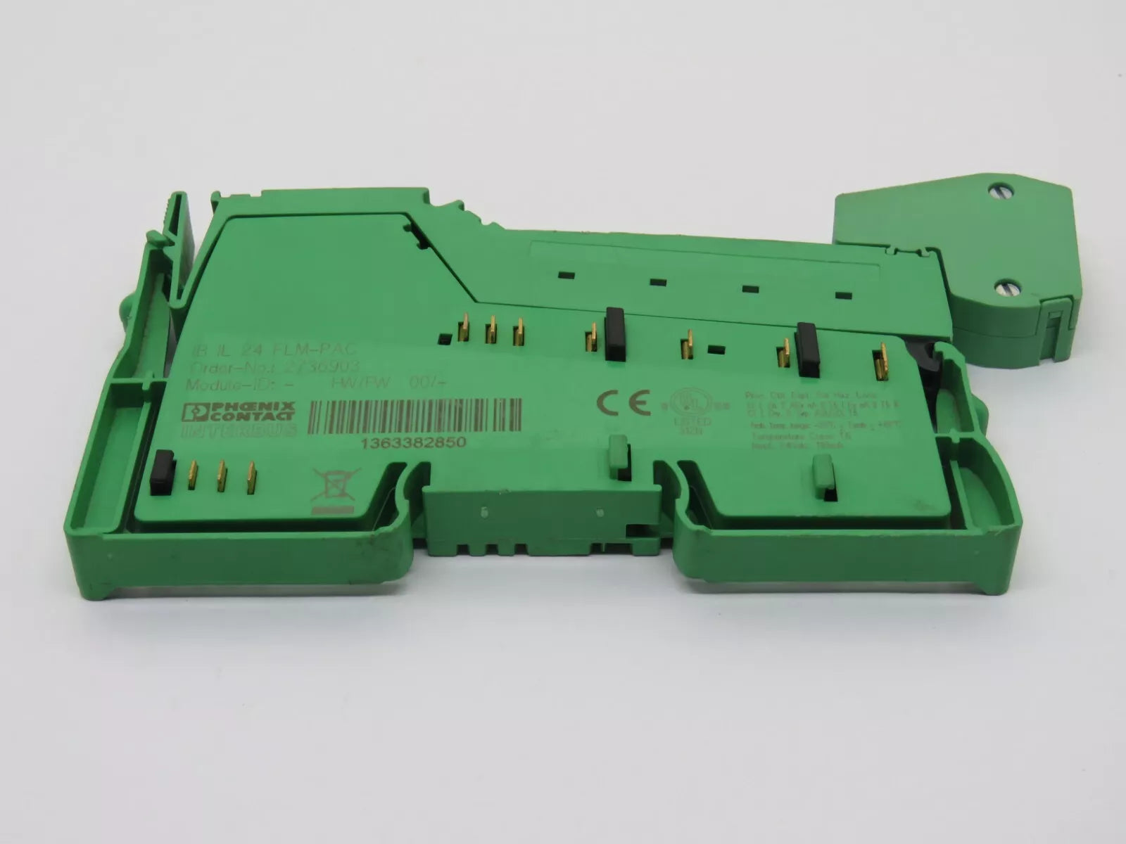 PHOENIX CONTACT IB IL 24 FLM-PAC Inline Function Terminal IB IL 24 Series 8 Pin