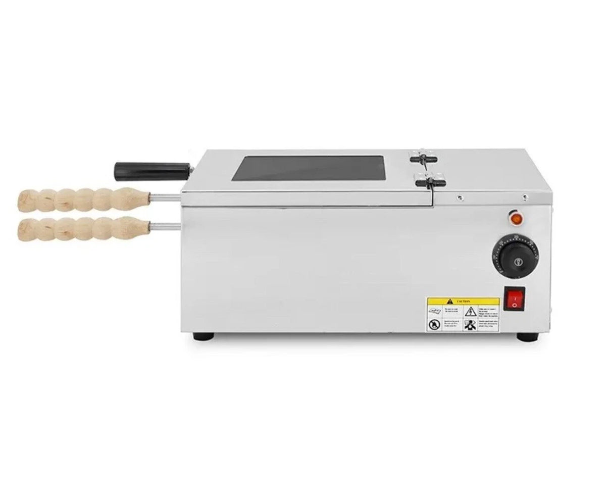 Electric Hungarian Kurtos Kalacs Chimney Cake Oven Roll Grill Machine