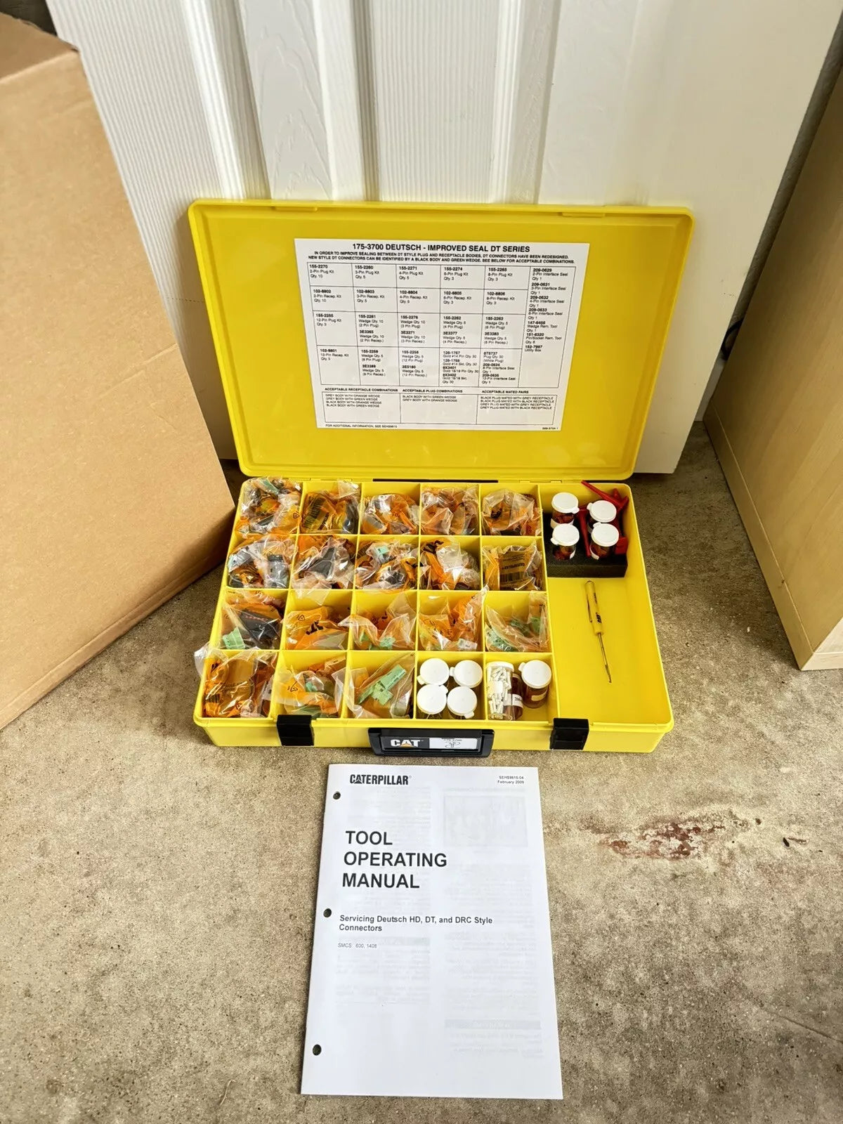 Caterpillar 175-3700 Deutsch Seal DT Series Field Service Kit