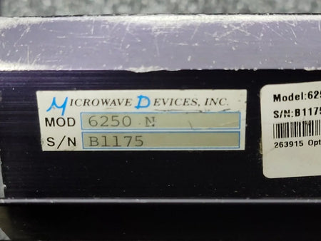 Microwave 6250N High Power Dry Load (B1175) - Efficient Microwave Testing Solution