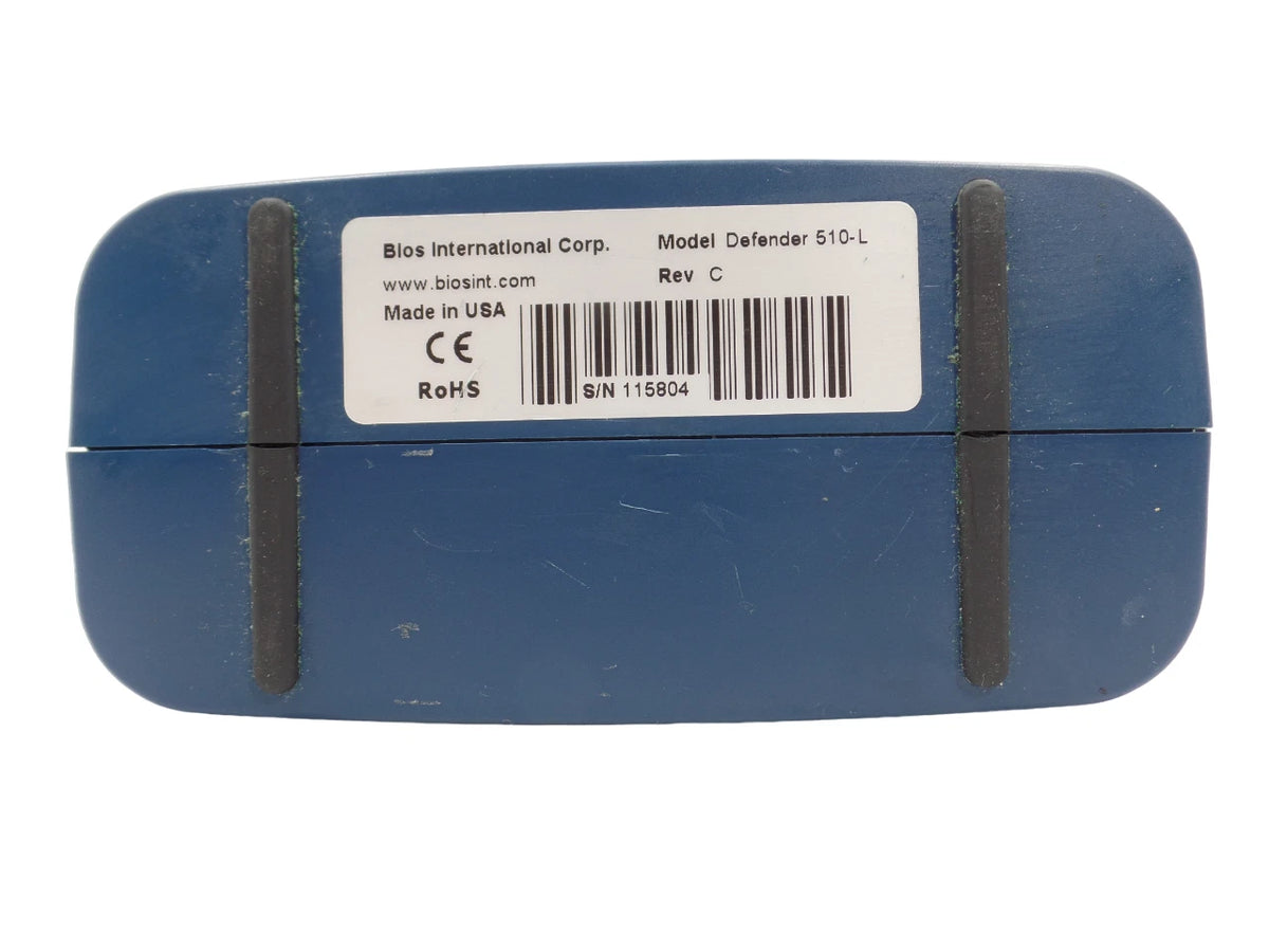 Bios DryCal Defender 510-L- Rev C GAS FLOW CALIBRATOR - Free shipping