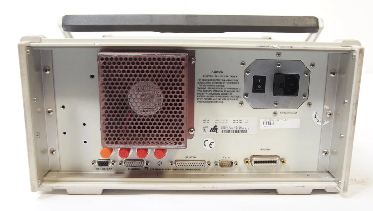 IFR / Aeroflex 2390A 9kHz - 22GHz Spectrum Analyzer
