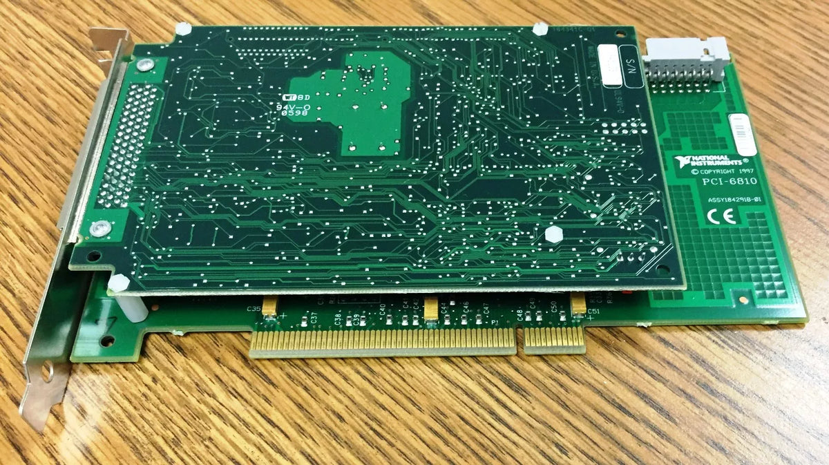 National Instruments PCI-6810 Serial Data Analyzer with NI 184291B & 184533B-01 Board