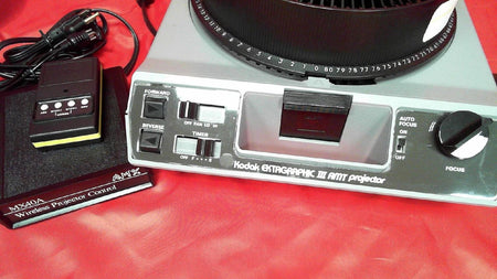 Kodak Ektagraphic III AMT Slide Projector with Remote & Wireless Control