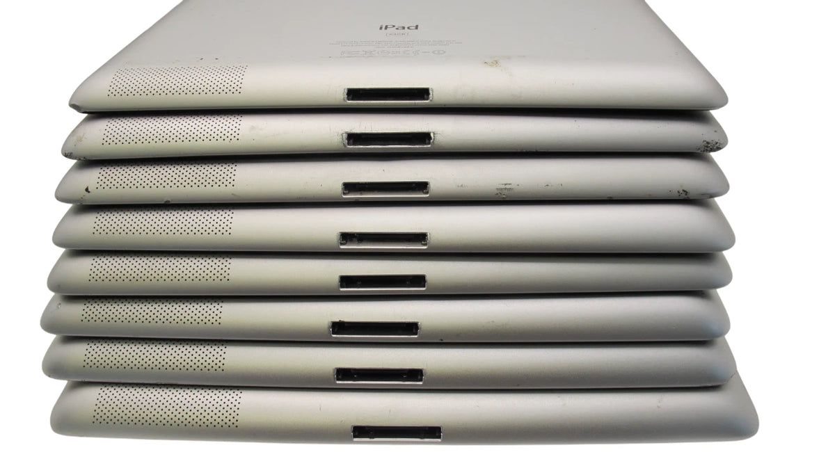 Lot 8 Apple iPad 2nd Gen A1397 64GB 9.7-in Wi-Fi - Good Working