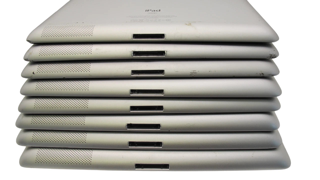 Lot 8 Apple iPad 2nd Gen A1397 64GB 9.7-in Wi-Fi - Good Working