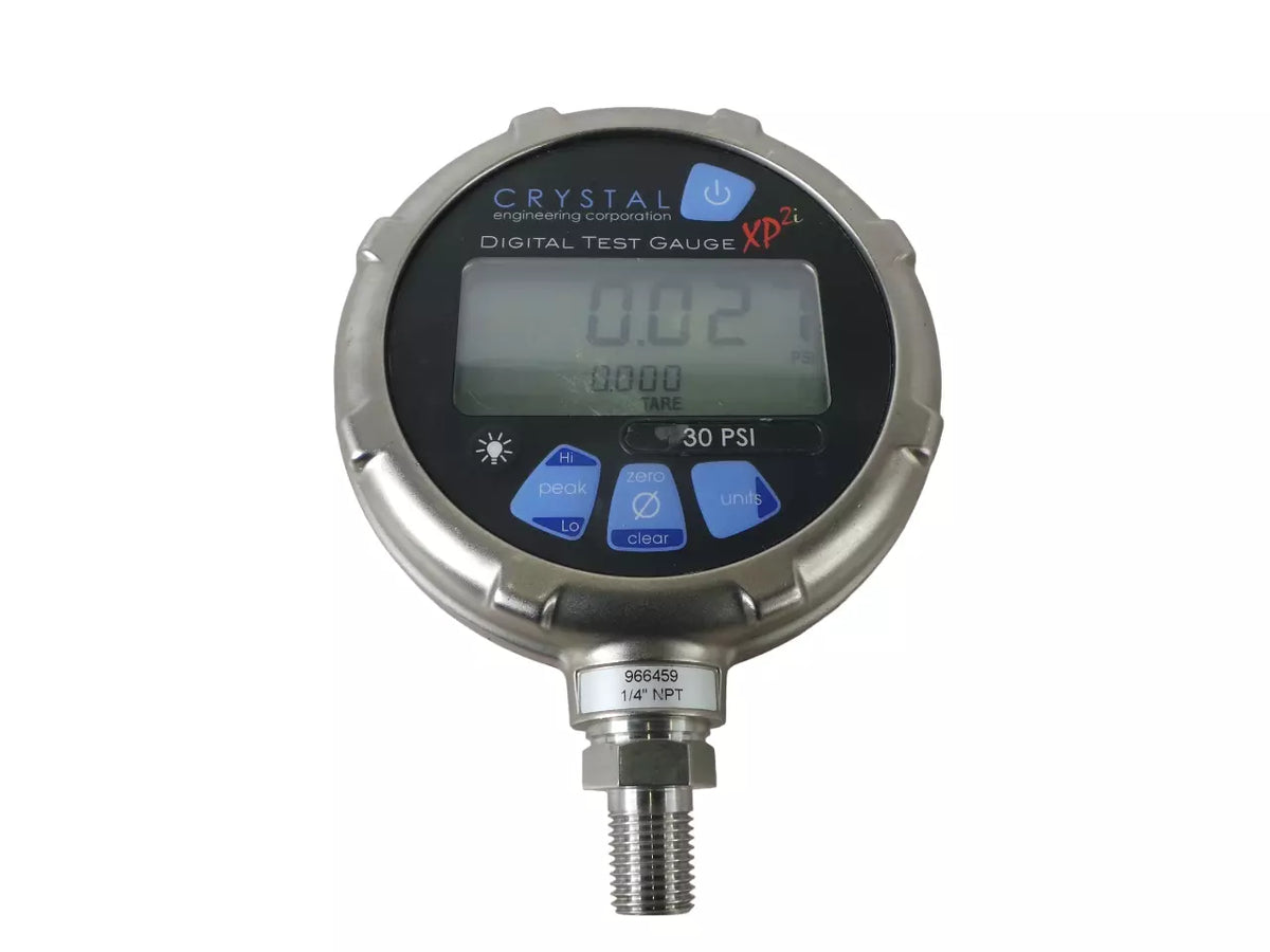 Crystal XP2i Digital Test Gauge 30 PSI