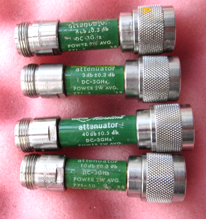 3 GHz Attenuator Set by Narda