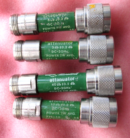 3 GHz Attenuator Set by Narda