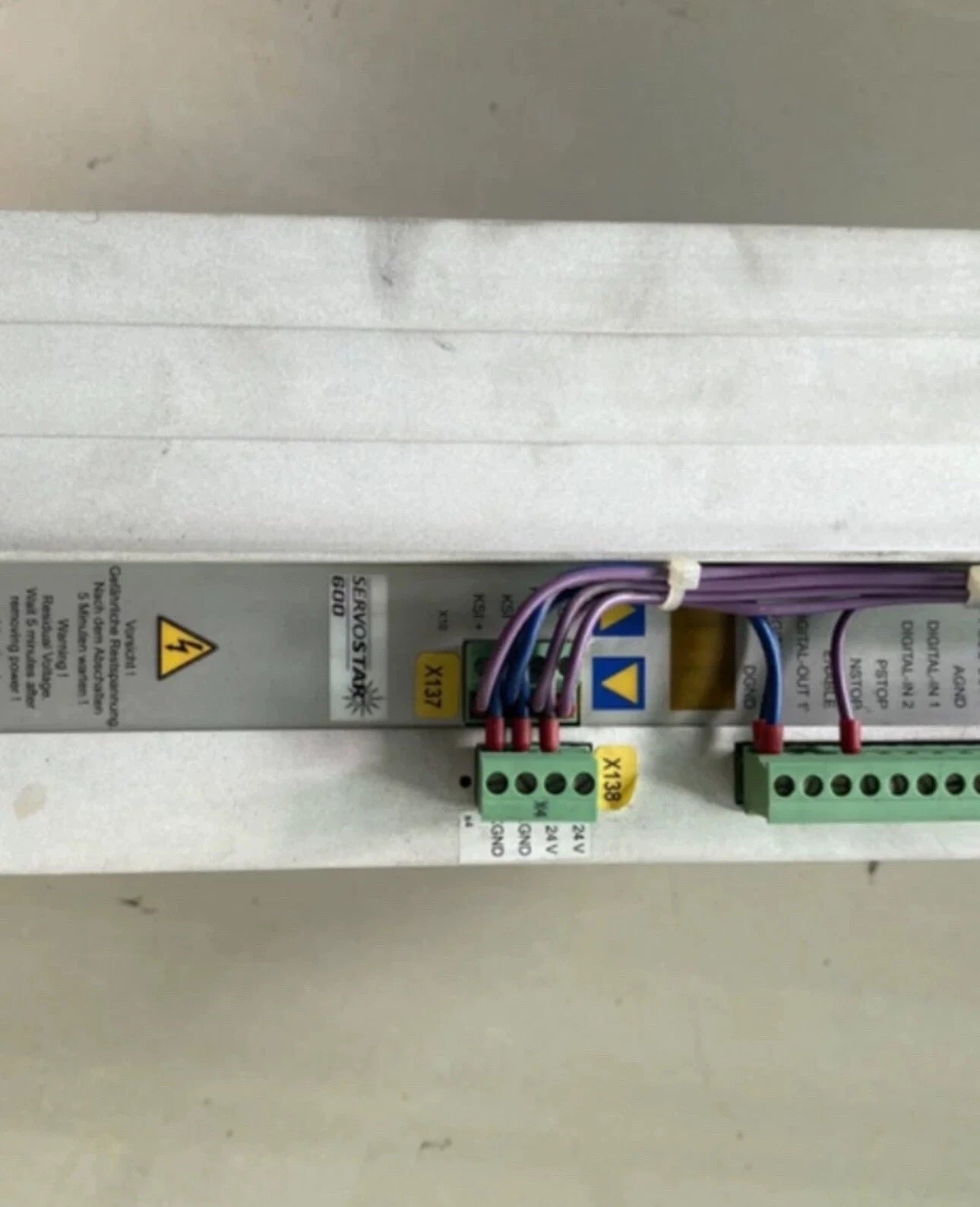 Kollmorgen S61401 Industrial Servo Drive with EtherCAT Communication