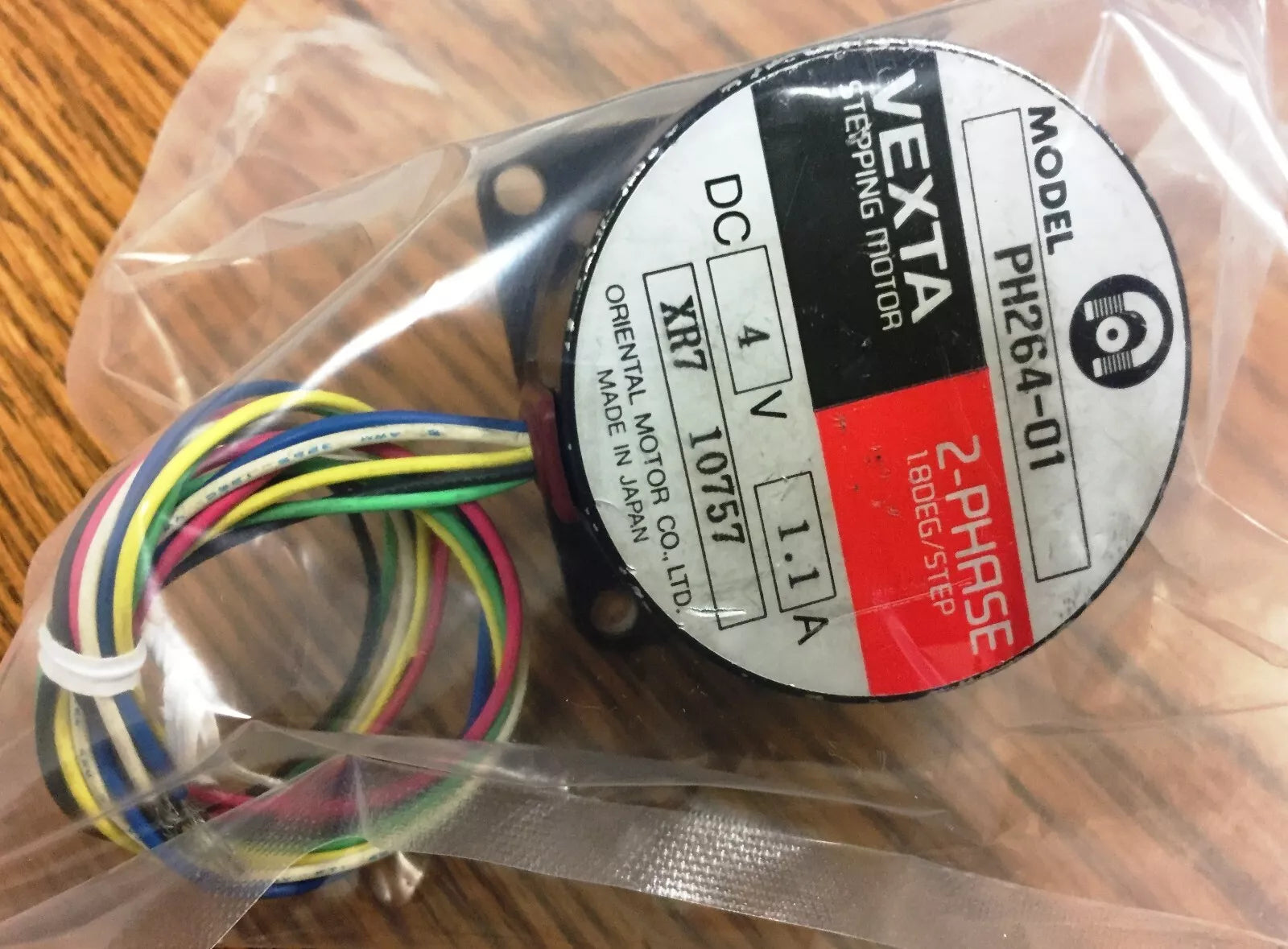 Oriental Motor PH264-01 Vexta Stepping Motor 2 Phase 1.8 Deg DC 4V 1.1A