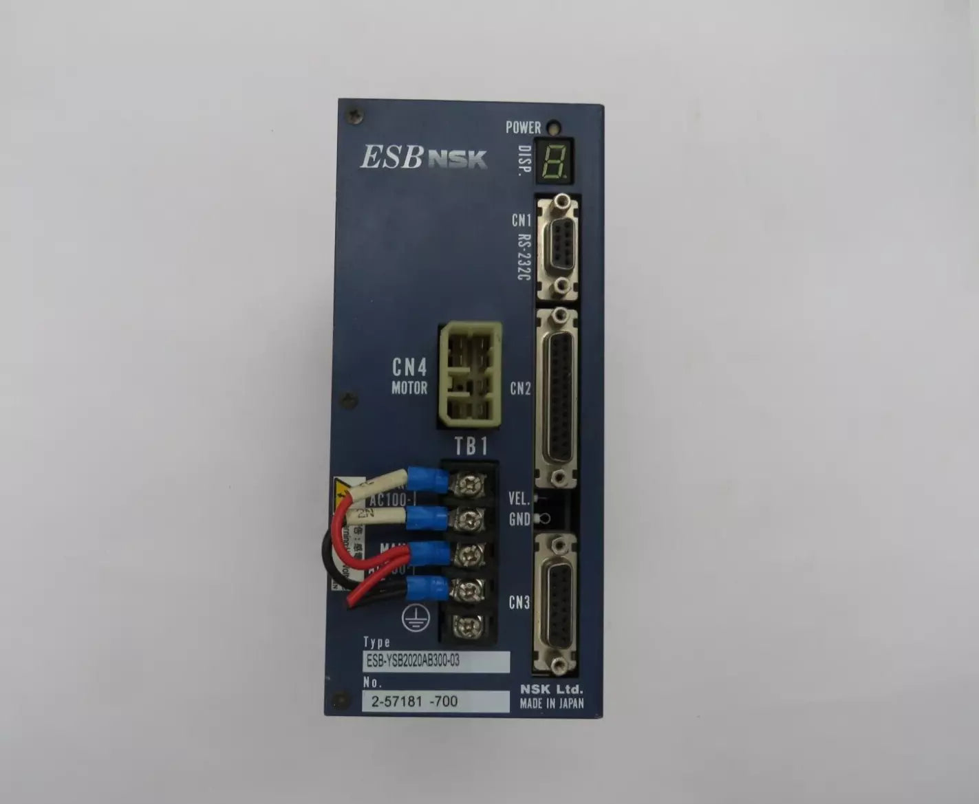 NSK M-ESB-YSB2020AB300 Servo Drive ESB Series Mega Torque Controller 0.2KW