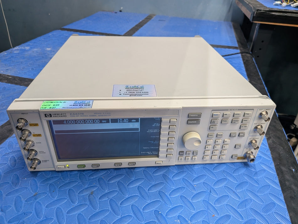 Agilent HP E4437B 250 kHz-4 GHz ESG-DP Signal Generator