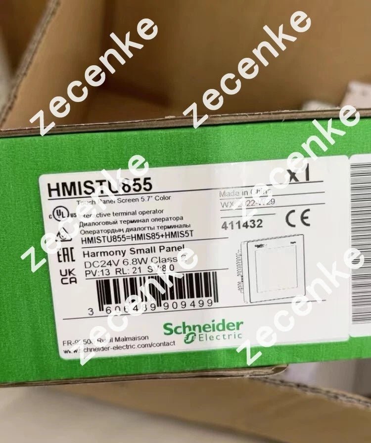 Schneider HMISTU855 Human Machine Interface Touchscreen Display Panel