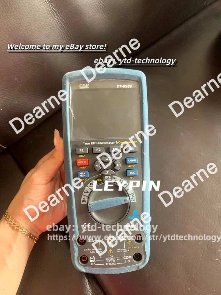 CEM DT-9989 True RMS Industrial Multimeter Oscilloscope