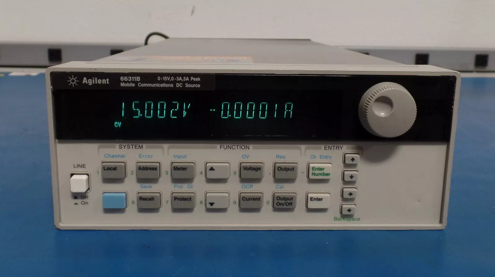 Keysight/Agilent 66311B Mobile Communications DC Source 15V 3A
