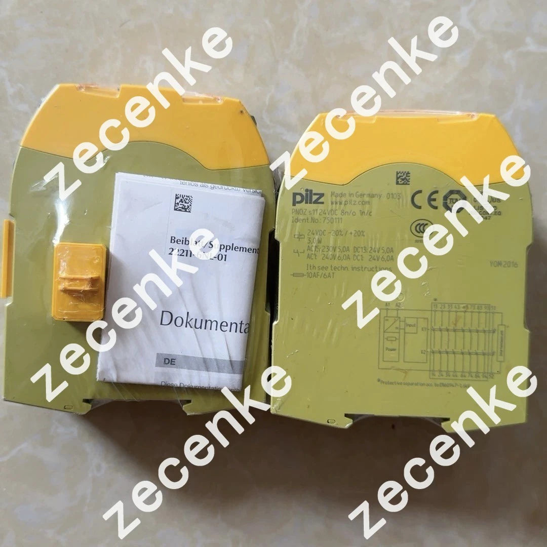 PILZ 750111 Safety Relay Contact Expansion Module PNOZ s11 24VDC 8 n/o 1 n/c