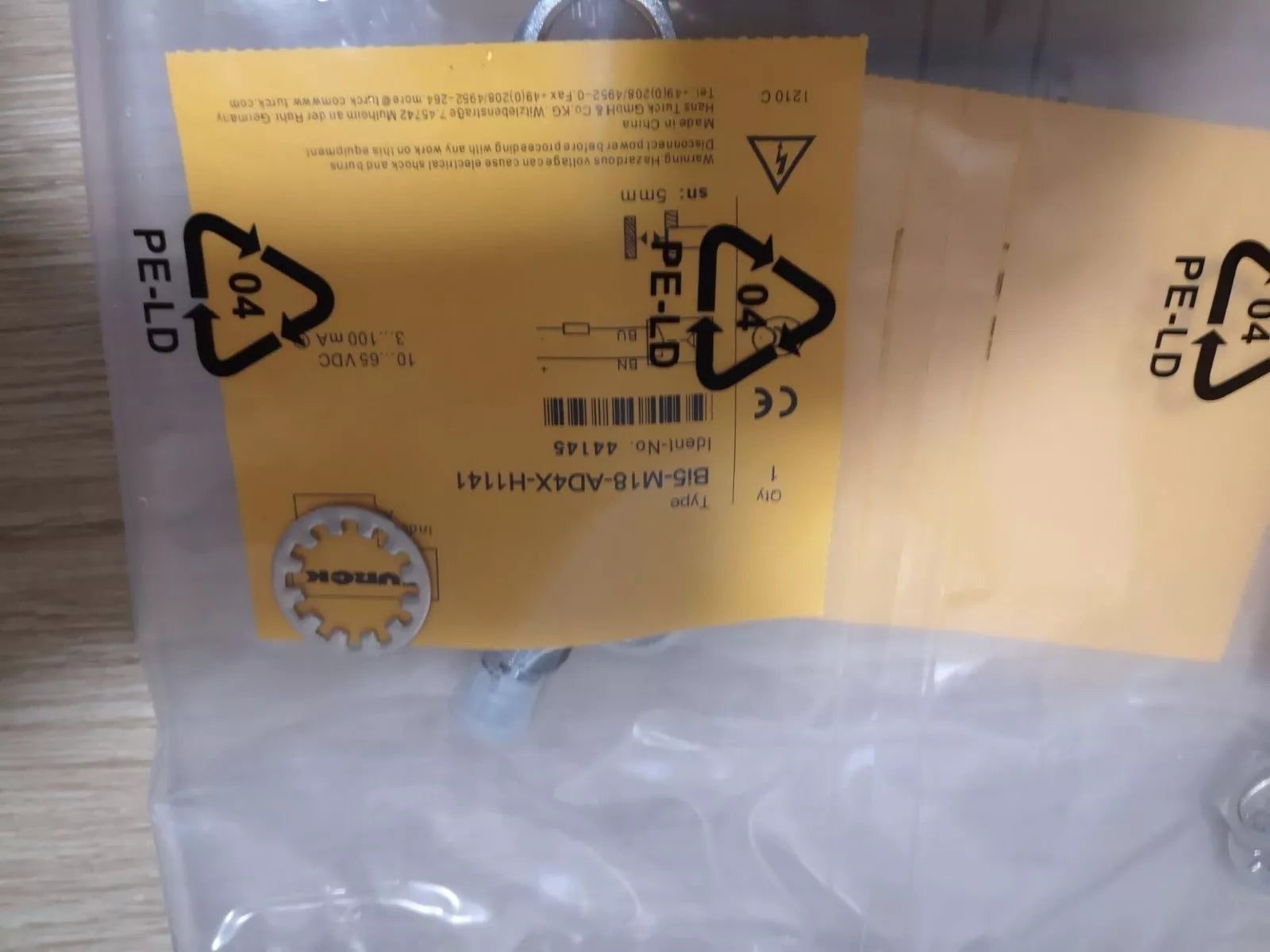 New In Box Turck Proximity Switch BI5-M18-LIU - SPW Industrial - Foto 6