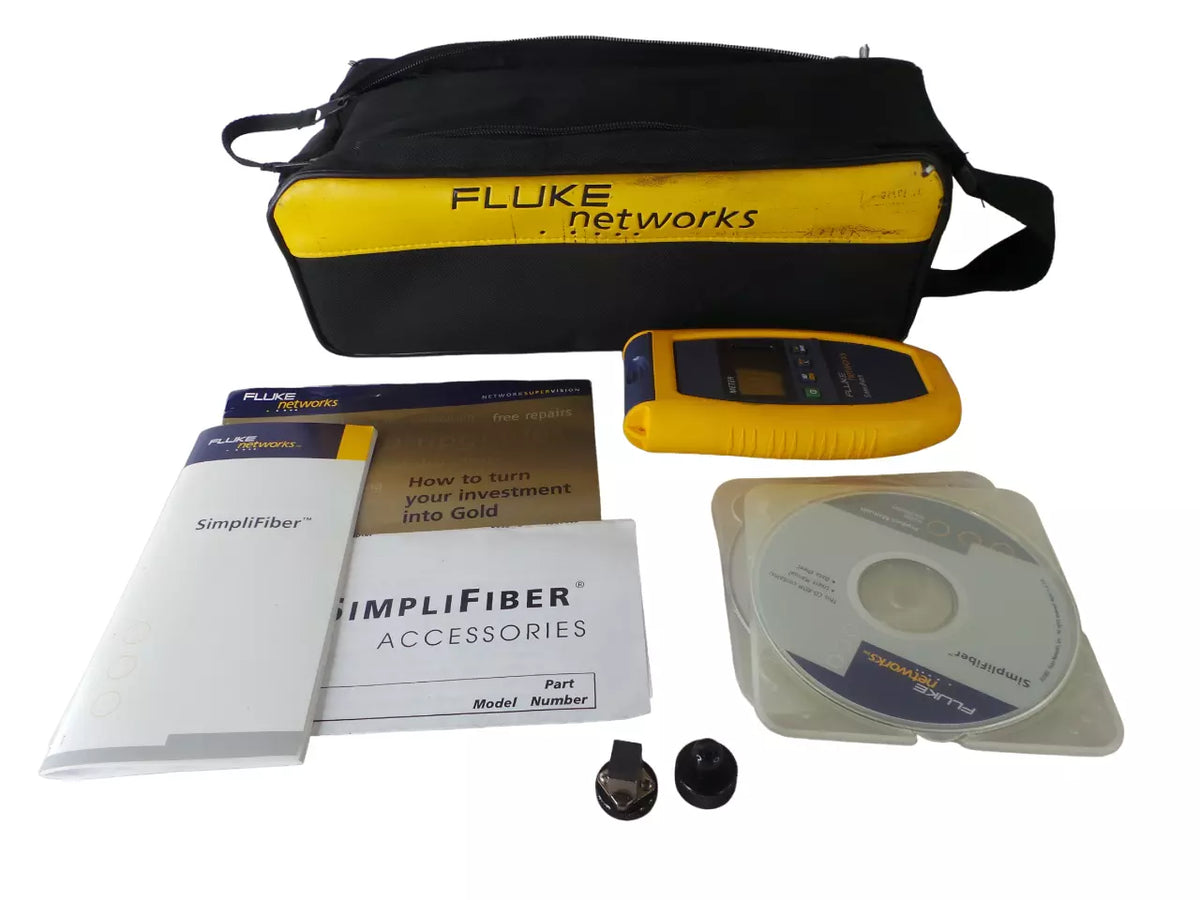 Fluke Networks SimpliFiber Meter with Case