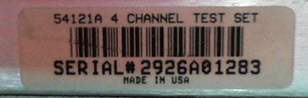HP Agilent Keysight 54121A 4 Channel Test Set 2926A01283