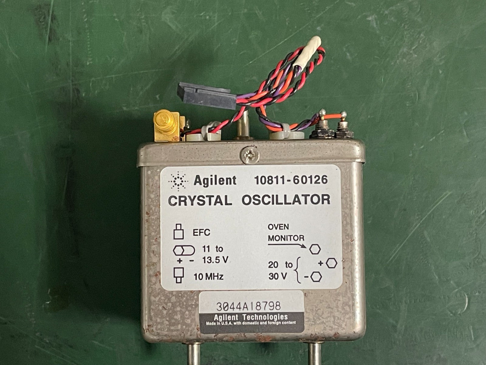 HP Agilent 10811-60126 10MHz Reference Crystal Oscillator for 8360 series - XG eqpt
