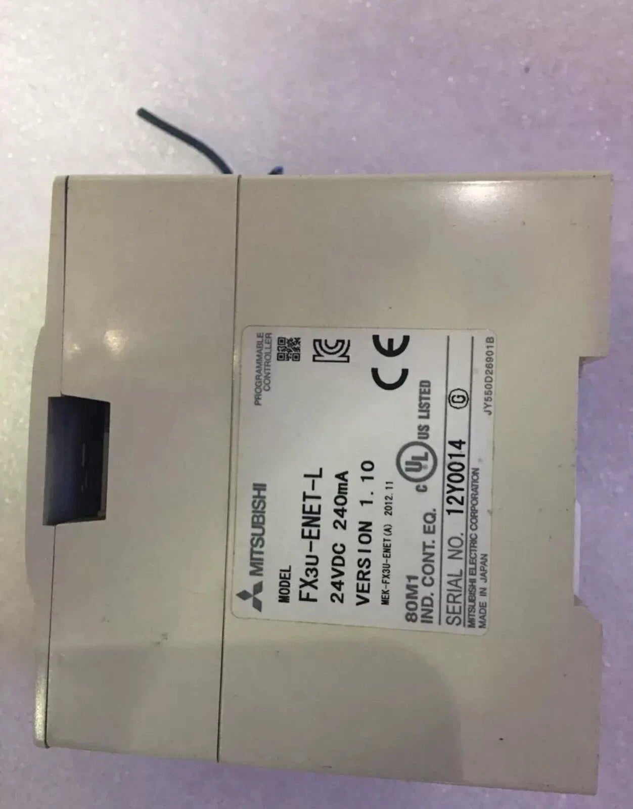FX3U-ENET-L Ethernet Communication Module for FX3U Series PLC