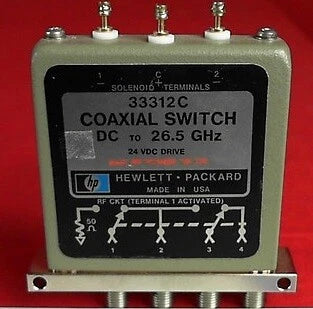 HP Agilent Keysight 33312C Coaxial Switch 4 Port Switch