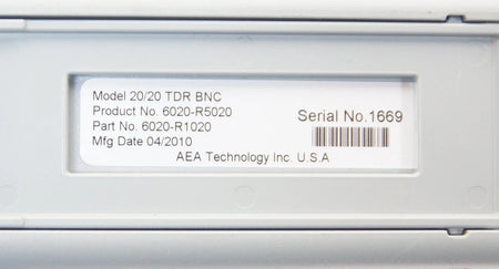 AEA Technology Inc 20/20 TDR BNC Cable Fault Locator Model 6020-R5020