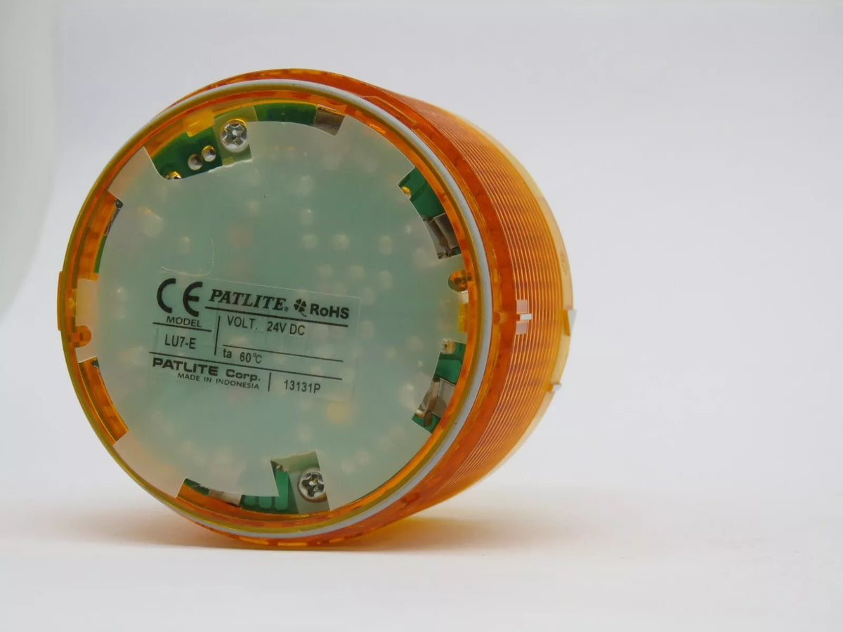 PATLITE LU7 Yellow Stack Light LU7-E LED Unit 24VDC