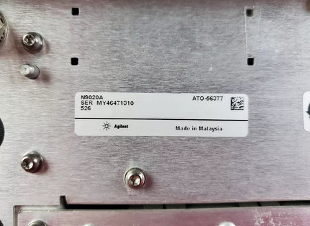 Agilent/Keysight N9020A 526 MY46471310 MXA Signal Analyzer 26.5 GHz