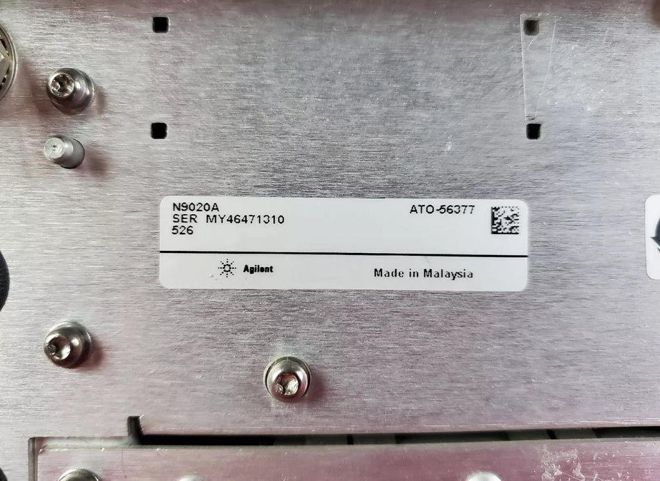 Agilent/Keysight N9020A 526 MY46471310 MXA Signal Analyzer 26.5 GHz
