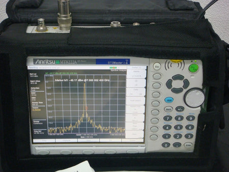 ANRITSU MT8222A /19/25/31/42/43/62/63 7.1GHｚ Handheld Base Station Analyzer