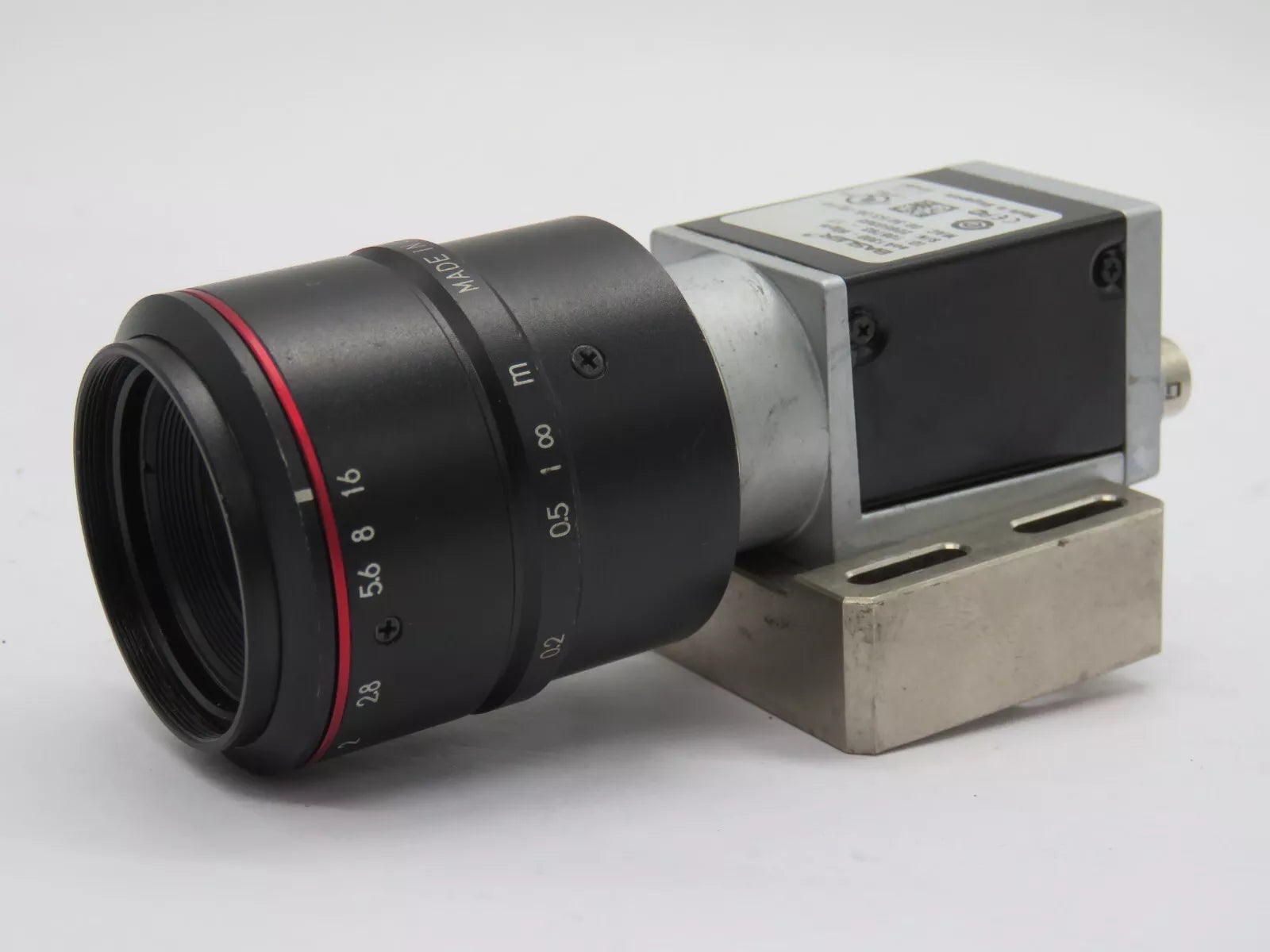 Basler acA1300-60gm- ACE Color GigE Camera with 12mm TV Lens 1296 × 966 Resolution