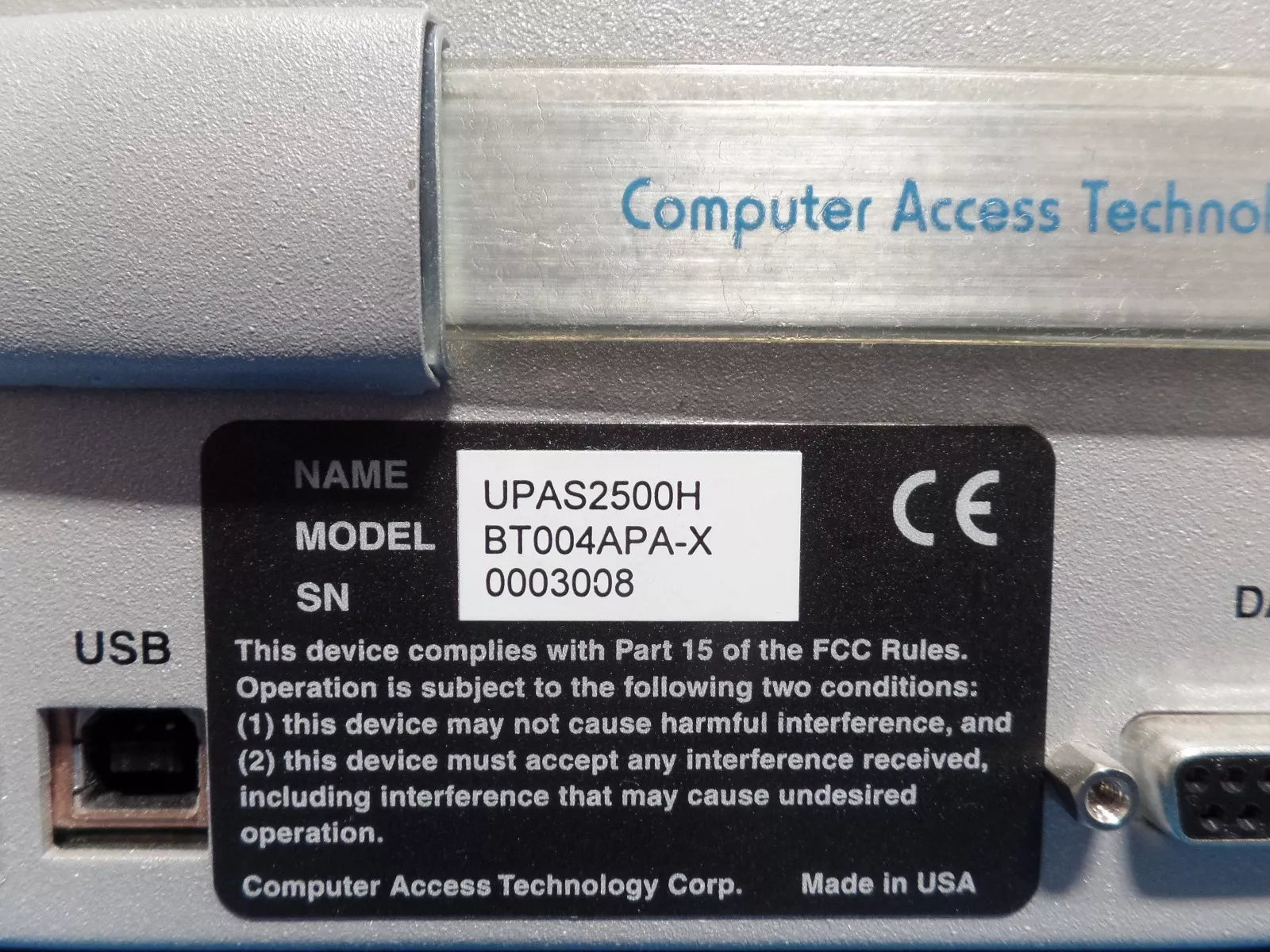 CATC 2500H Universal Protocol Analyzer System with BT004MA Bluetooth Plug-in