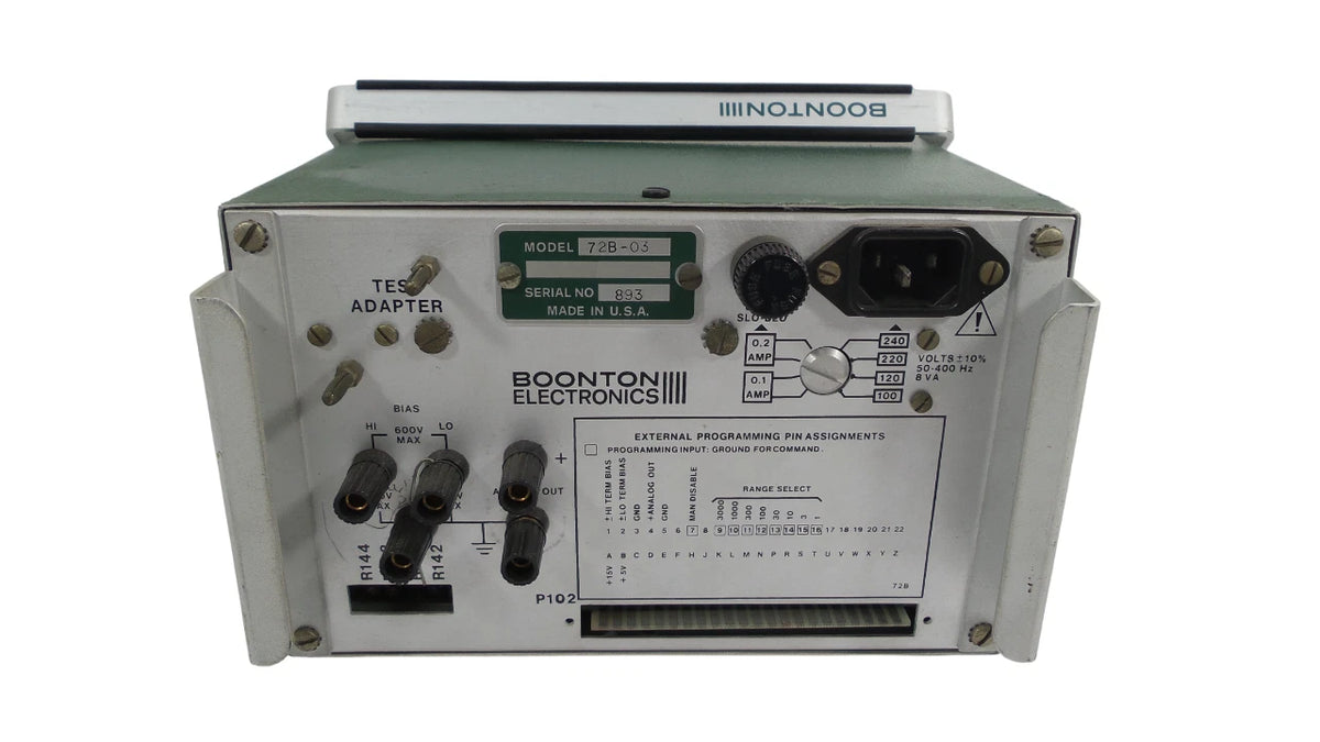 Boonton Electronics Capacitance Meter 72B - High-Quality Testing Tool