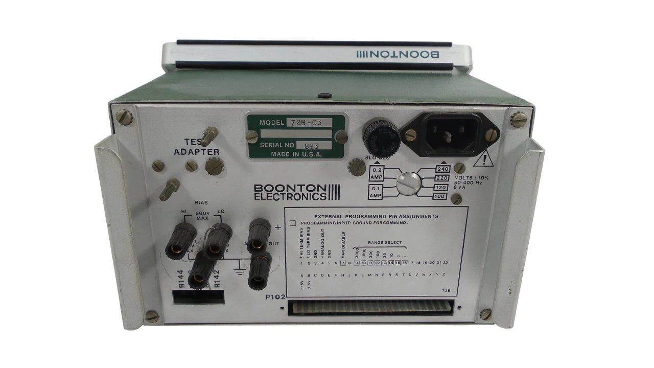 Boonton Electronics Capacitance Meter 72B - High-Quality Testing Tool