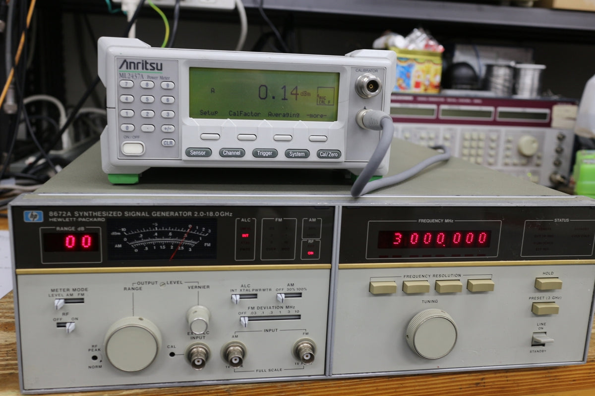 HP 18GHz Synthesized Signal Generator