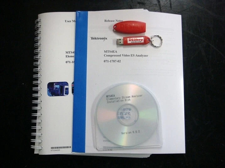 Tekteronix MTS4EAB /VC1/USB MPEG-4 VC-1 Compressed Video ES Analyzer V6.02