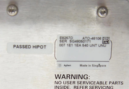 Agilent E8257D PSG 250kHz-40GHz Analog Signal Generator OPT 007 1E1 1EA 540 UNT