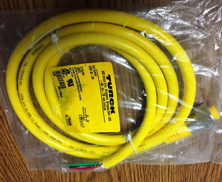 Turck RKM-46-2M, U5078 Minifast Female Single-end Cordset, 2M Cable