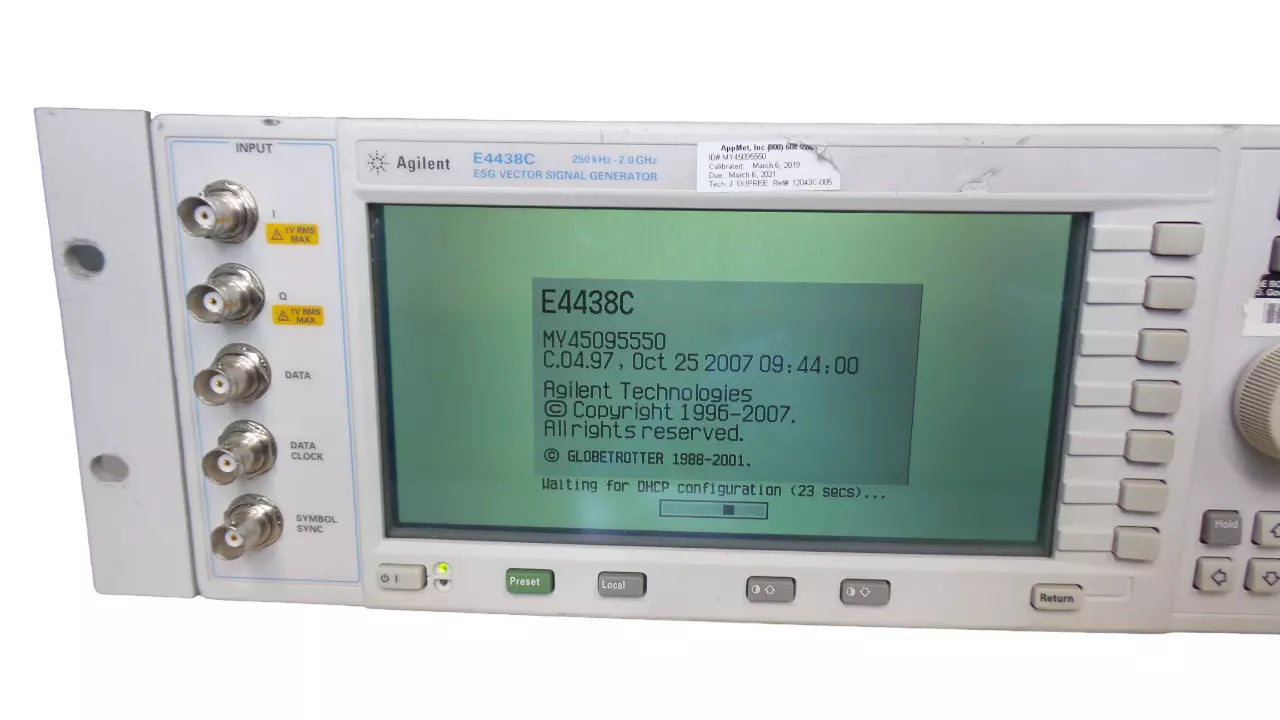 Agilent E4438C ESG Vector Signal Generator 250kHz-3.0GHz