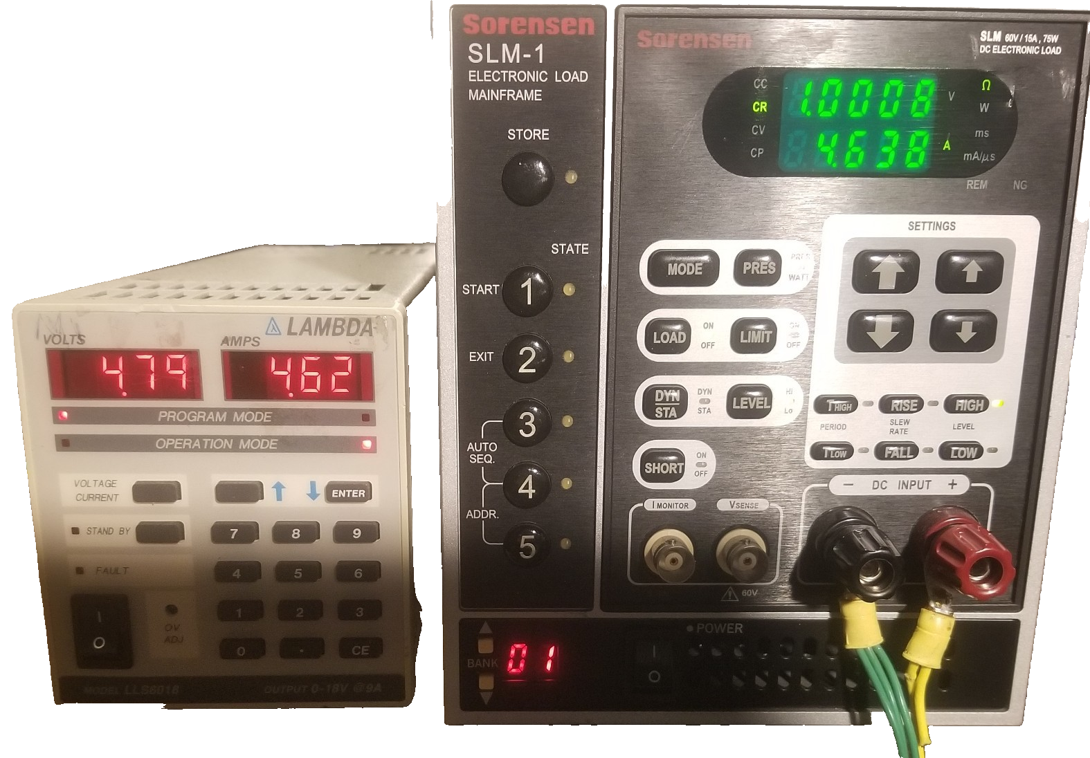 Programmable Electronic Load with Pulse Function 60V 15A 75W SLM