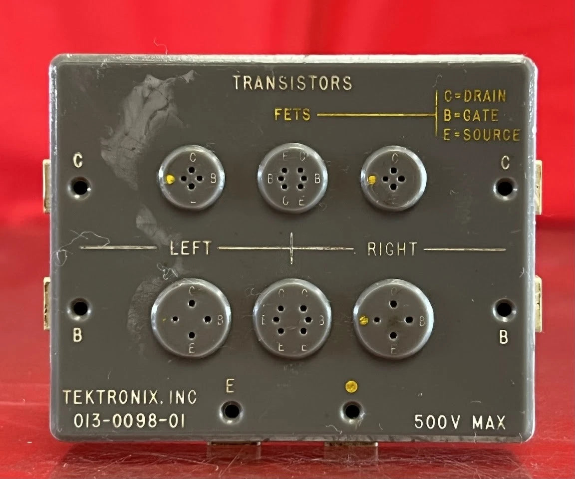 Tektronix 013-0098-01 Transistor Test Adapter