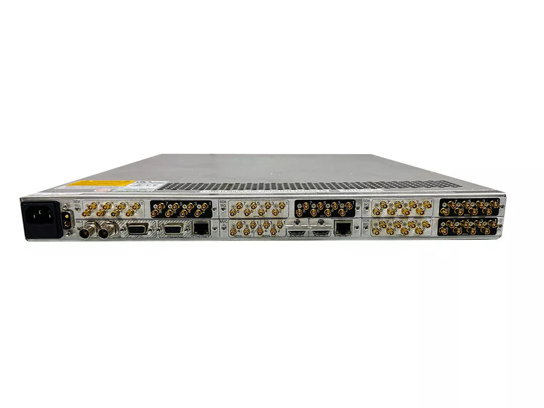 Grass Valley VG-32MV MV-FLEX-32-R 1 RU 32x32 Router with Dual 4K UHD Multiviewer